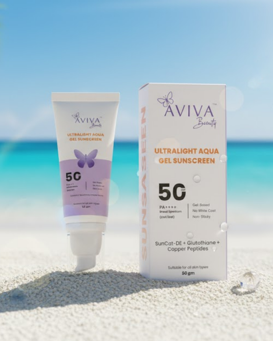 Aviva Beauty’s Ultralight Aqua Gel (UAG) Sunscreen - 50ml