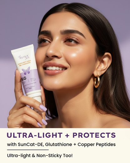 Aviva Beauty’s Ultralight Aqua Gel (UAG) Sunscreen - 50ml
