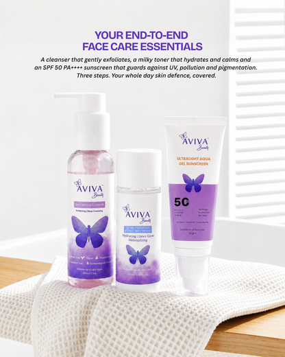 Day Defence Skincare Range | Trio Pack of Cleanser, Toner and Sunscreen