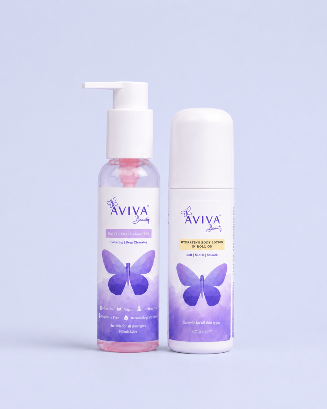 Lazy Day Fix | Daily Gentle Cleanser + Hydrating Body Lotion Duo