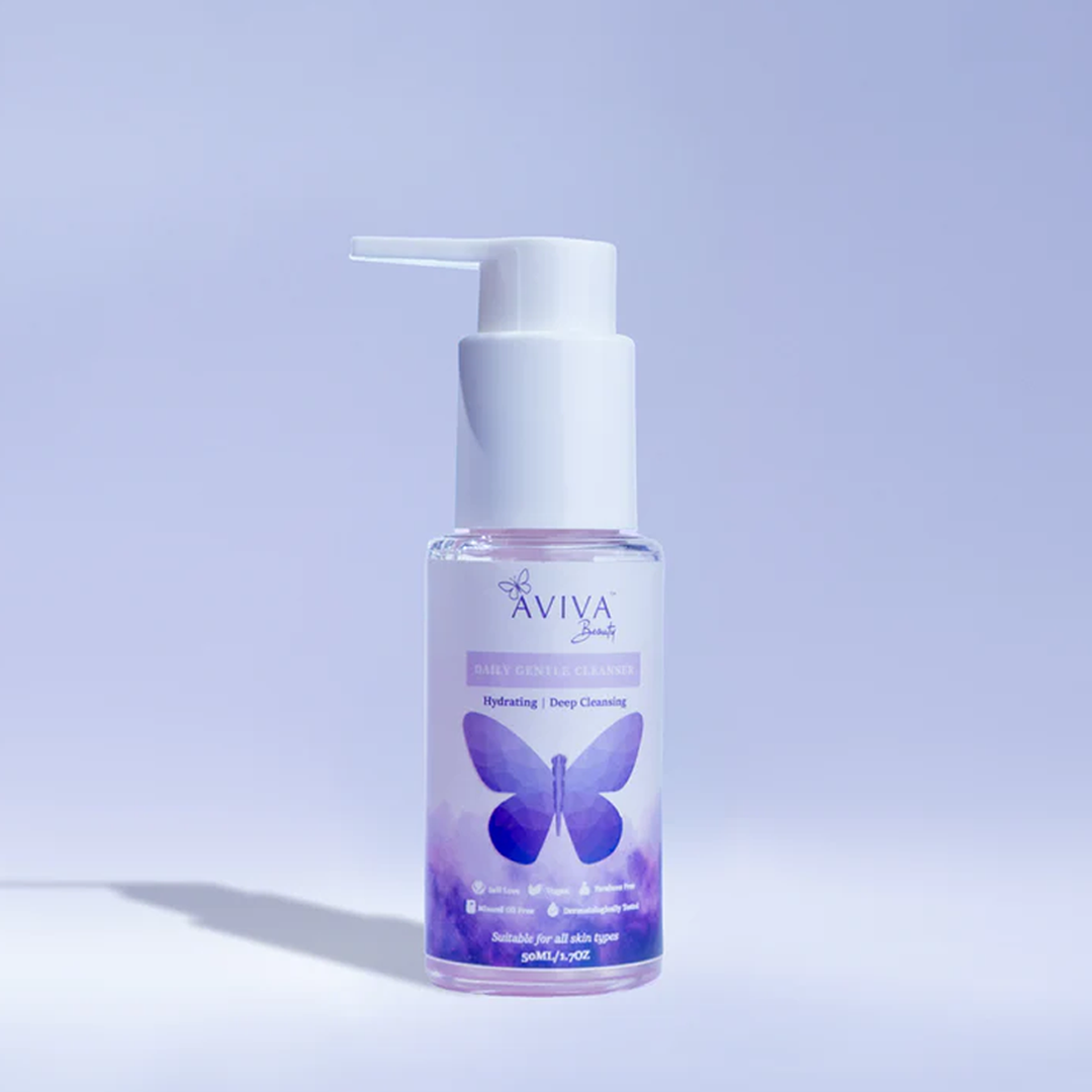 Aviva Beauty’s Daily Gentle Cleanser (50ml)