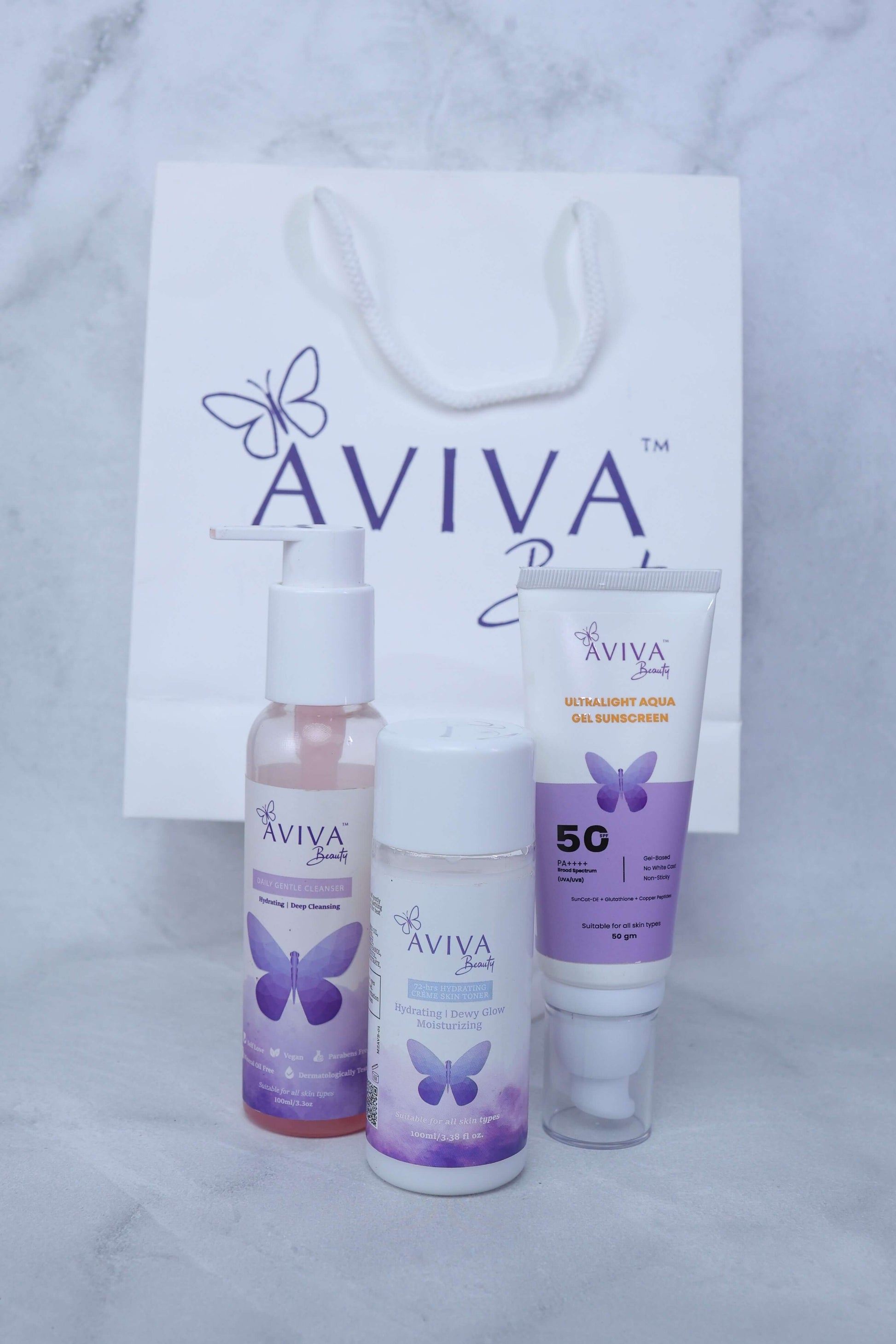 Day defence skincare range