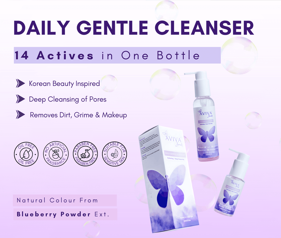 Skincare range 