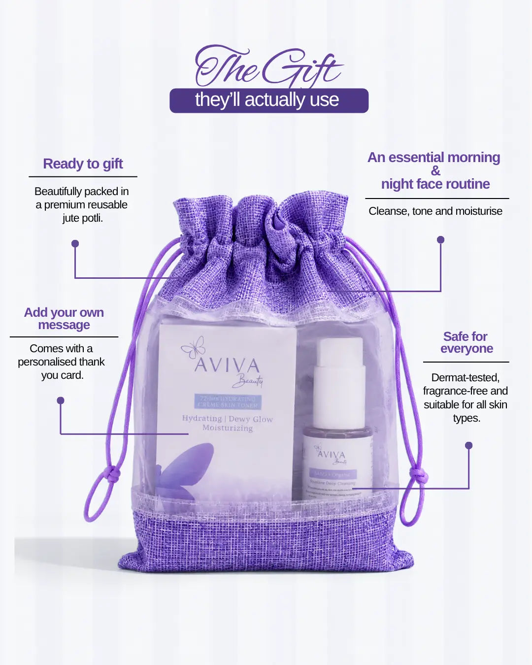 Aviva Beauty Glow Potli